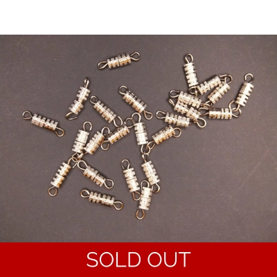 * swivel screw necklace clasps for jewellery making * x 24 pcs